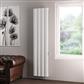 Derwent 1800 x 404 Dry Element Aluminium Radiator Matt White