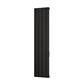 Derwent 1800 x 404 Dry Element Aluminium Radiator Matt Black