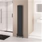 Warrington 1800 x 304 Radiator Type20 Matt Anthracite