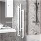 Conwy 1200 x 220 Radiator Matt White