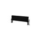 Imperia 3 Column Radiator 300 x 1145mm Matt Black