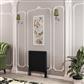 Imperia 3 Column Radiator 600 x 605mm Matt Black