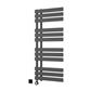 Brockworth All Electric Towel Rail 1200 x 500mm Matt Anthracite