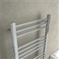 Wendover Straight Stainless Steel Multirail 1200 x 500 Mirror Polished