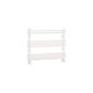 Imperia 2 Column Multirail 612 x 800mm Gloss White