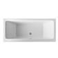 Portland Double Ended (DE) 1900 x 900 x 440mm 5mm Bath - White