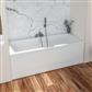 Portland Double Ended (DE) 1800 x 800 x 440mm 5mm Bath - White