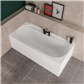 Biscay Reef 1600x800x440 Double ended 5mm Bath