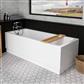 Portland Single Ended (SE) 1750 x 750 x 440mm  Bath - White