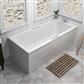 Portland Single Ended (SE) Twin Grip (TG) 1700 x 800 x 440mm Beauforte Bath - White