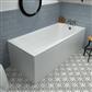 Rockall Single Ended (SE) 1900 x 900 x 440mm Beauforte Bath - White