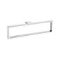 Alento Square Towel Ring - Chrome