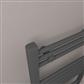 Biava Dry Element Towel Rail 700x600mm Matt Anthracite