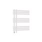 Loddon Dry Element Towel Rail 800 x 600 Matt White