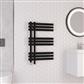 Loddon Dry Element Towel Rail 800 x 500 Matt Black