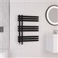 Loddon Dry Element Towel Rail 800 x 600 Matt Black