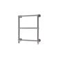 Kennet Dry Element Towel Rail 700 x 600 Chrome