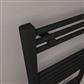 Biava Dry Element Towel Rail 1100x500mm Matt Black