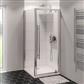 Vantage 2000 6mm Easy Clean 2000mm x 760mm Pivot Shower Door - Chrome