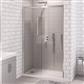 Corniche 2000 8mm Semi-Frameless 2000mm x 1000mm Slider Shower Door - Chrome