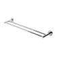 Genoa 644mm Double Towel Rail - Chrome