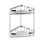 Baskets Double Basket - Chrome