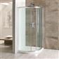 Volente 1000x1000mm Quadrant Shower Enclosure - Chrome