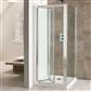 Volente 6mm 1850mm x 760mm Bi-Fold Shower Door - Chrome