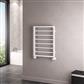 Ryton 800 x 600mm. Towel Rail Matt White