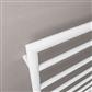 Kenilworth 800 x 500mm. Towel Rail Matt White