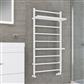 Launton Designer Towel Rail 1200x600mm Matt White