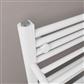 Haddenham Designer Towel Rail 1200x600mm Matt White