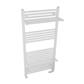 Haddenham Designer Towel Rail 1200x600mm Matt White