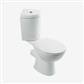 Loire Corner Cistern with Fittings - White