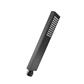 Type 15 Rectangular Full Spray Single Function Shower Handset - Matt Smooth Black