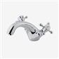 Portobello Basin Mono Tap with Click Waste Chrome