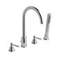 Prado Lever 4 Tap Hole Bath Shower Mixer Tap (BSM) Chrome