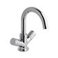 Prado Cylinder Basin Mono Tap with Waste Chrome