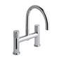 Prado Cylinder Bath Filler Tap Chrome