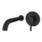 Heyford Wall Mounted Bath Filler Tap Black