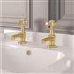 Haymarket Luxury Basin Taps - Brushed Brass