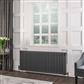 Rivassa 3 Column Radiator 600 x 1460mm Matt Anthracite