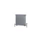 Rivassa 2 Column Radiator 600 x 608mm Chrome Effect