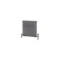 Rivassa 3 Column Radiator 600 x 608mm Chrome Effect