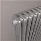 Rivassa 3 Column Radiator 600 x 608mm Chrome Effect