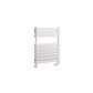 Tunstall Double 800 x 600 Towel Rail Matt White