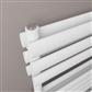 Tunstall Double 1200 x 600 Towel Rail Matt White