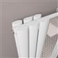 Tunstall Double Mirror 1800 x 500 Radiator Matt White