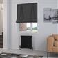 Rivassa 2 Column Radiator 600 x 563mm Matt Black