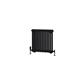 Rivassa 2 Column Radiator 600 x 608mm Matt Black